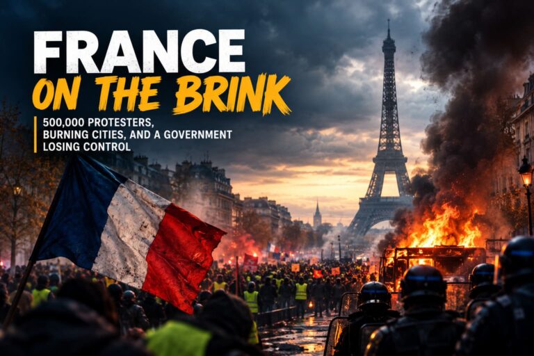 France Crisis Deepens: 500,000 Protesters Clash With Police Over Cost of Living France Crisis Deepens: 500,000 Protesters Clash With Police Over Cost of Living