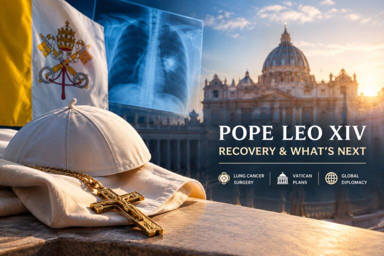 Pope Leo XIV Health Update 2026: Pontiff Leaves Hospital After Lung Cancer Surgery