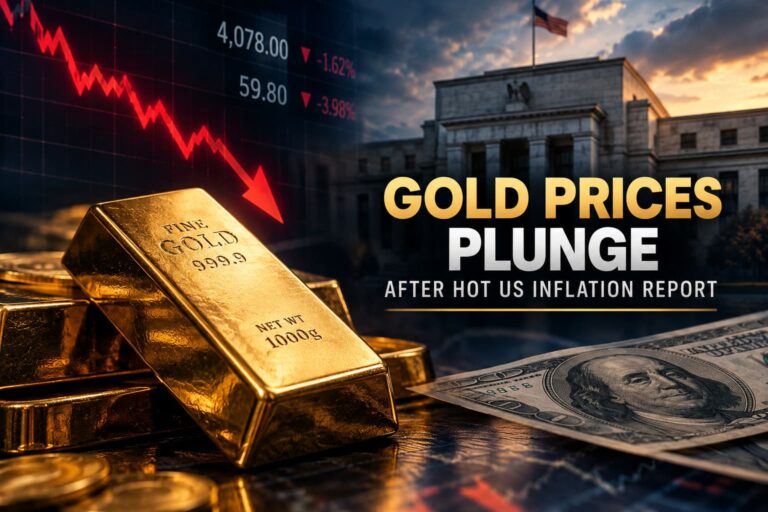 Why Gold Prices Are Crashing After Hot US Inflation Report (2026 Analysis) Why Gold Prices Are Crashing After Hot US Inflation Report (2026 Analysis)